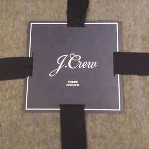 Jcrew Cashmere throw blanket